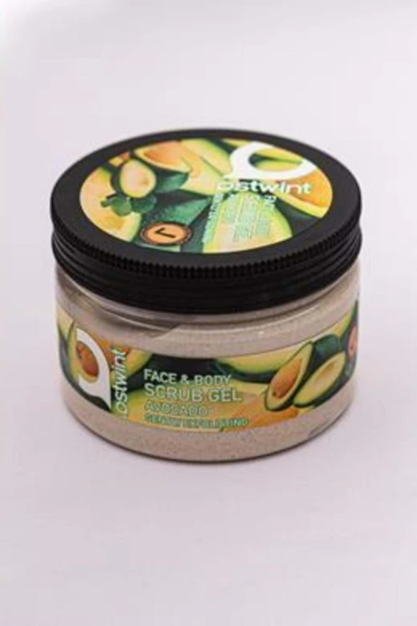 Ostwint Face Body Scrub Gel Avocado 300 ml ürün görseli 1
