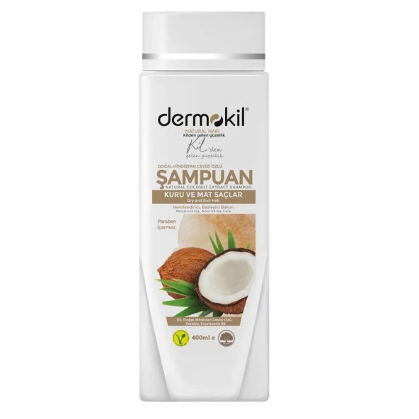 Dermokil Hindistan Cevizi Şampuan 400 ML ürün görseli 1