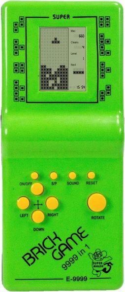 Tetris Nostaljik Pilli Oyuncak El Atarisi ürün görseli 1