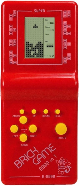 Tetris Kutulu Nostaljik Atari Oyunu Pilli Oyuncak ürün görseli 1