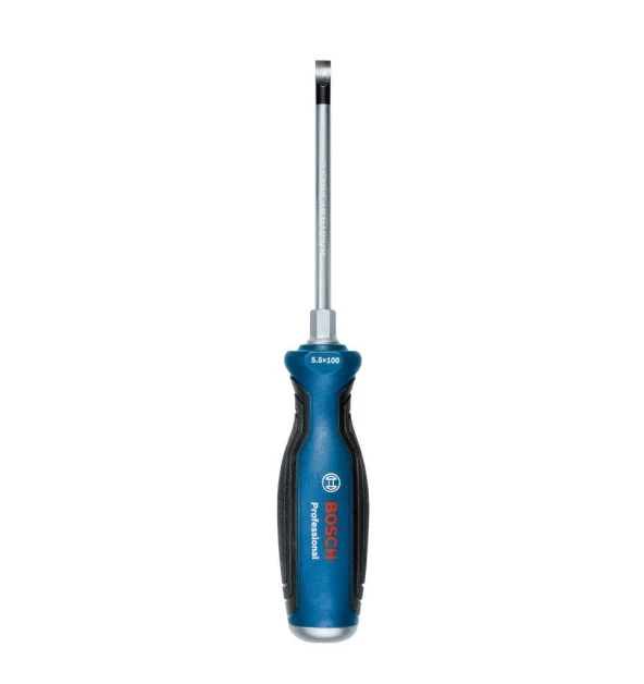 Bosch Professional Düz Tornavida SL5.5 x 100 Mm - 1600A01TG0 ürün görseli 1