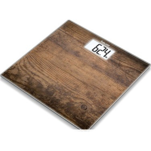 Gs 203 Wood Ahşap Desenli Kaliteli Baskül Tartı Alman Malı ürün görseli 1