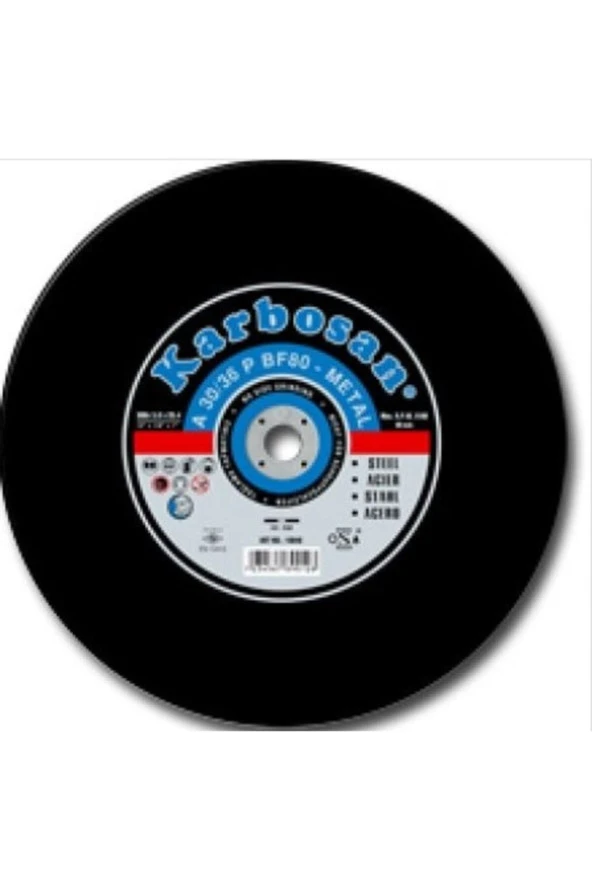 350 X 3,5 X 30 Metal Kesme Taşı (sabit Tezgah Için) ürün görseli 1