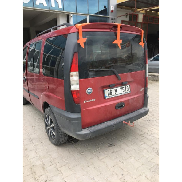 fiat doblo spoiler (eski kasa) ürün görseli 1