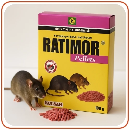 Ratimor Pelet Fare Zehiri  | 500 Gram - Resim 5