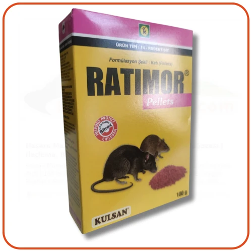 Ratimor Pelet Fare Zehiri  | 100 Gram - Resim 2