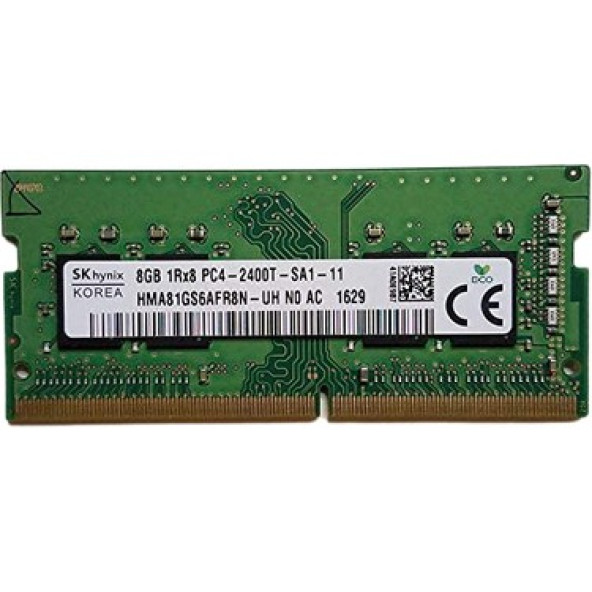 Hynix HMA81GS6AFR8N-UH 8 GB DDR4 2400 MHz CL17 Notebook Bellek Ram ürün görseli 1