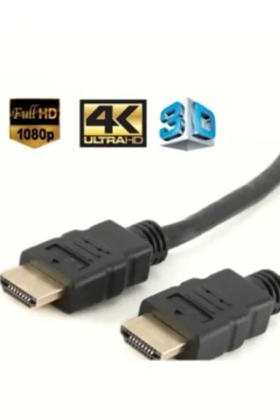 1080P Full HD HDMI 3D Ses Görüntü Kablosu 1 M - Resim 2