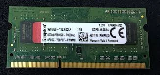Kingston 4 GB 1600 MHz DDR3 CL11 SODIMM KCP3L16SS8/4 Notebook Ram ürün görseli 1