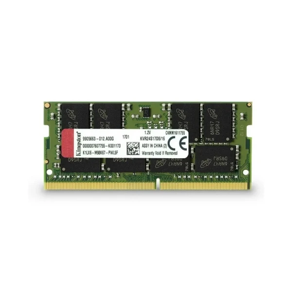 Kingston KVR24S17D8/16 ValueRAM 16 GB DDR4 2400 MHz Notebook Ram ürün görseli 1