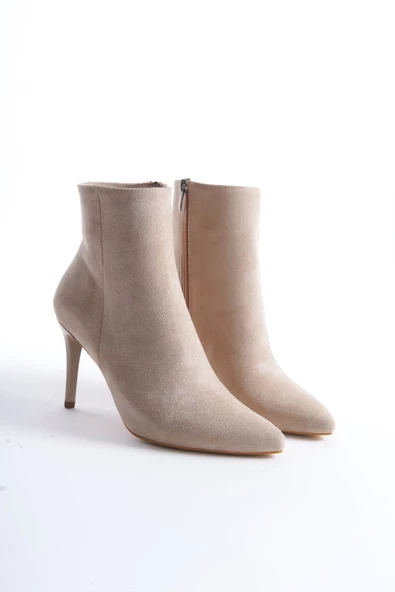 Ten Süet Bootie İnce Topuklu Bot - Nairobi - Resim 2