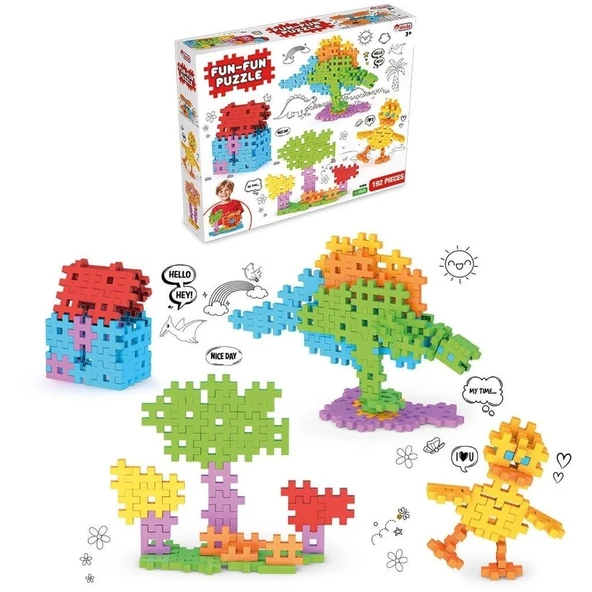 192 Parça   Fun Fun Puzzle 9061 ürün görseli 1
