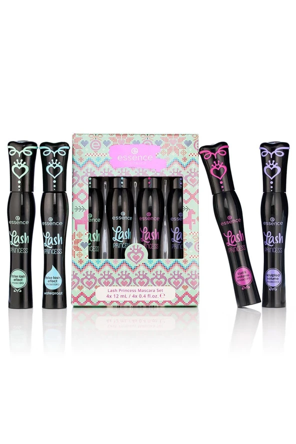 Essence Cosmetics Lash Princess Maskara Set 4 Parça ürün görseli 1