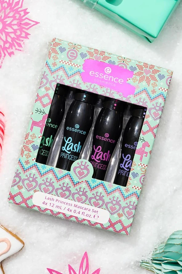 Essence Cosmetics Lash Princess Maskara Set 4 Parça - Resim 3
