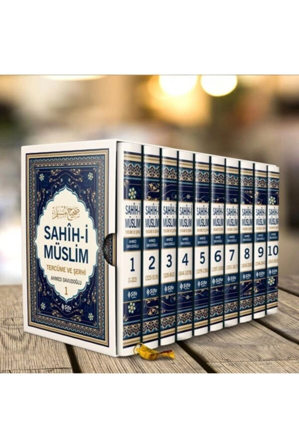 Sahih-i Müslim Tercüme Ve Şerhi Seti - 10 Kitap Takım ürün görseli 1