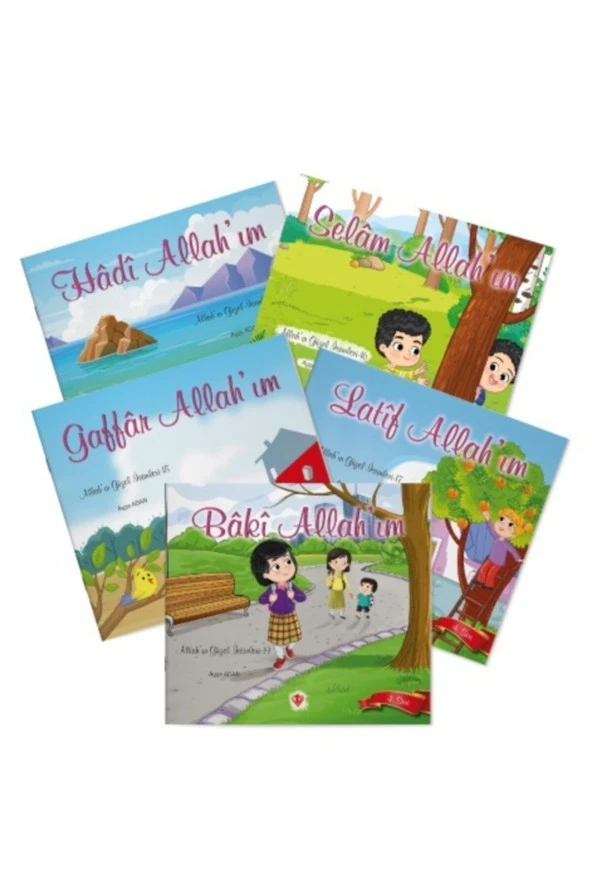 Allahın Güzel Isimleri 4 Seri 5 Kitap Takım Ayşe Adan - ürün görseli 1