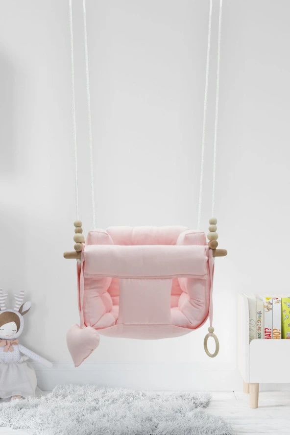 Pufidik Çocuk Salıncağı Açık Pembe ürün görseli 1