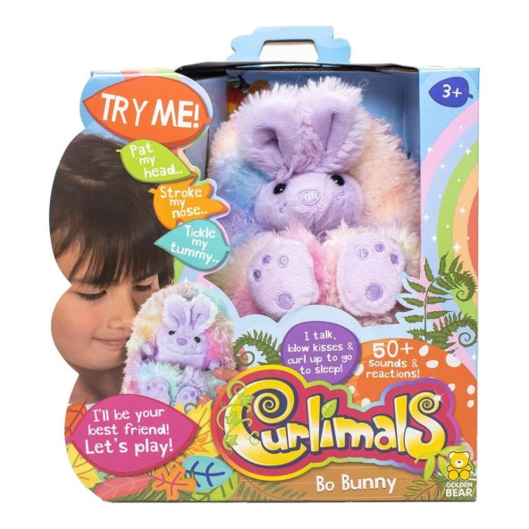Giochi Preziosi Curlimals Gıdıklanan Tavşan Bo Bunny CUR00902-3723 ürün görseli 1