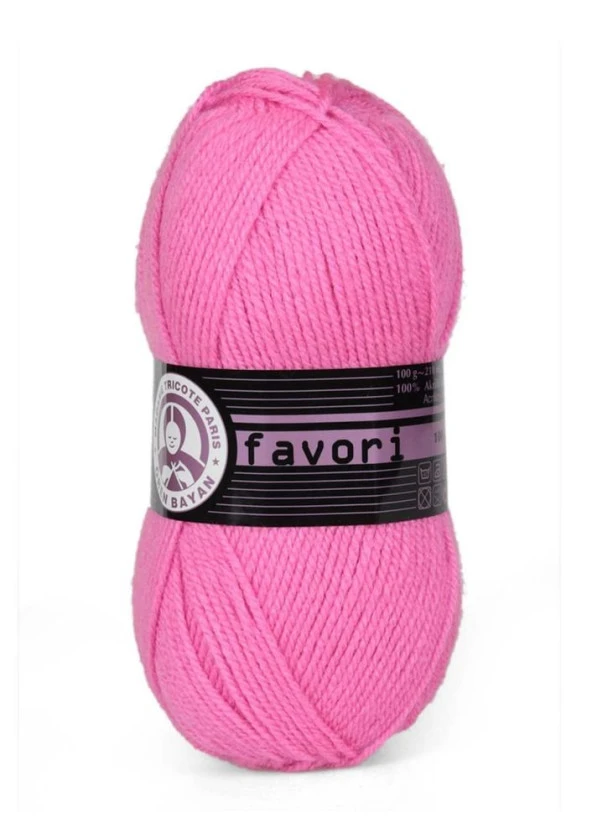 Ören Bayan Favori Örgü İpi Pembe (042) 5'Li Paket ürün görseli 1