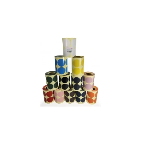 RENKLİ NOKTA ETİKETİ 45MM 1000´Lİ (LİLA) ürün görseli 1