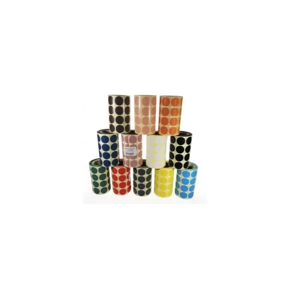 RENKLİ NOKTA ETİKETİ 25MM 2000´Lİ (LİLA) ürün görseli 1