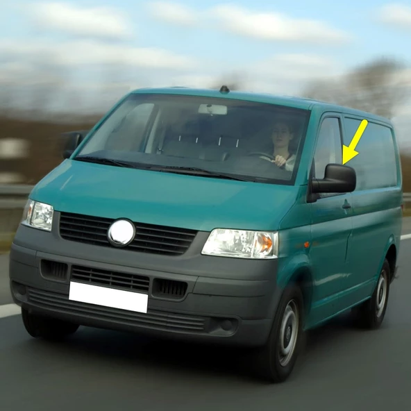 VW Transporter T5 2004-2009 Sol Dış Dikiz Aynası Komple 7H1857507A ürün görseli 1