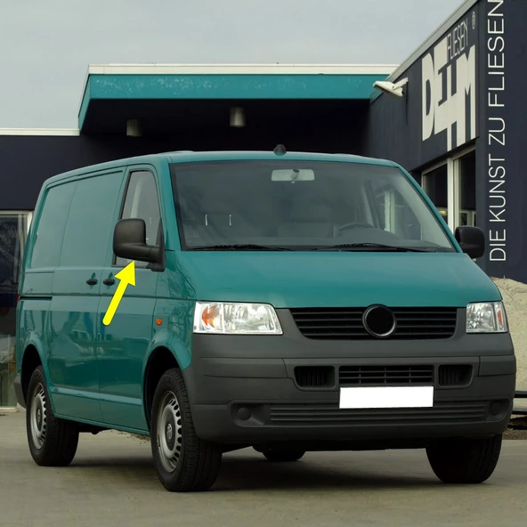 VW Transporter T5 2004-2009 Sağ Dış Dikiz Aynası Komple 7H1857508A ürün görseli 1