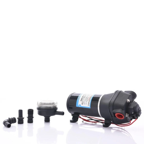 Sailorflo Hidrofor Su Pompası 17L/DK 24V 40PSİ ürün görseli 1