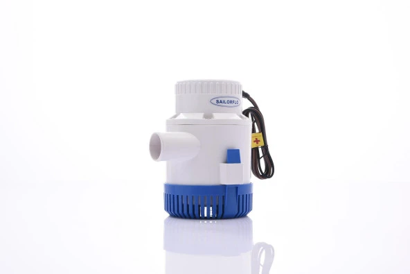 Sailorflo Dikey Sintine Pompası 3500GPH 24V 8A ürün görseli 1