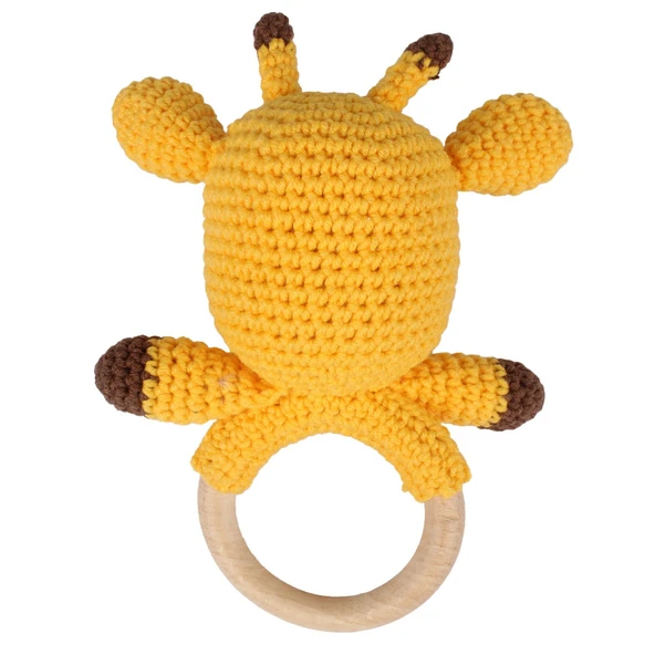 Zürafa Amigurumi Çıngırak - Resim 7