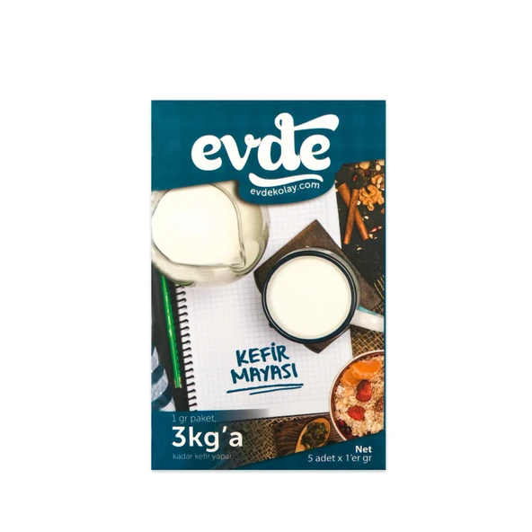 Evde Kefir Mayası Paket 5x 1 g e ürün görseli 1