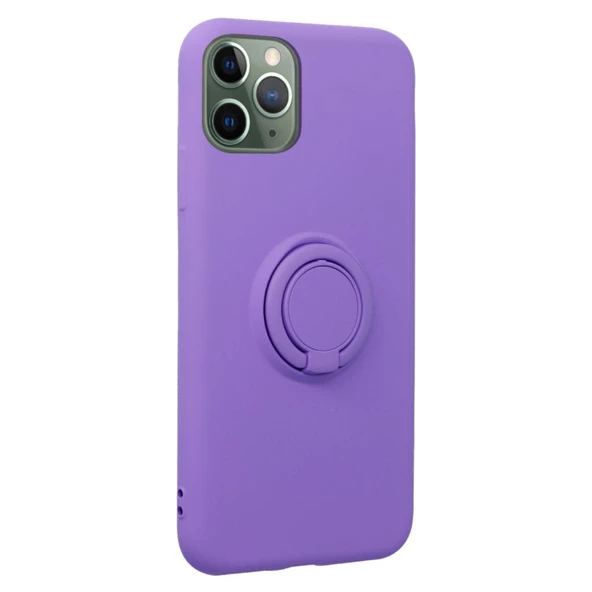 FitCase iPhone 11 Pro MAX Kılıf Viktor Ring Arka Kapak - Resim 6