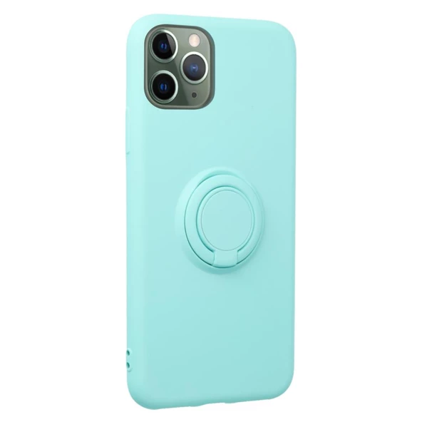 FitCase iPhone 11 Pro MAX Kılıf Viktor Ring Arka Kapak - Resim 2