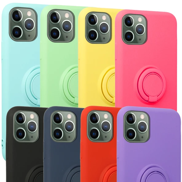 FitCase iPhone 11 Pro MAX Kılıf Viktor Ring Arka Kapak ürün görseli 1
