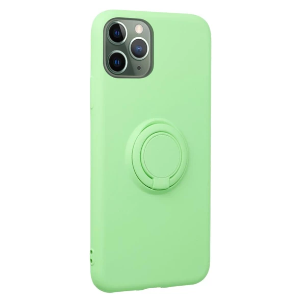 FitCase iPhone 11 Pro MAX Kılıf Viktor Ring Arka Kapak - Resim 3