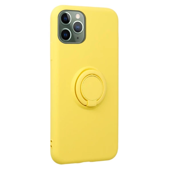 FitCase iPhone 11 Pro MAX Kılıf Viktor Ring Arka Kapak - Resim 4
