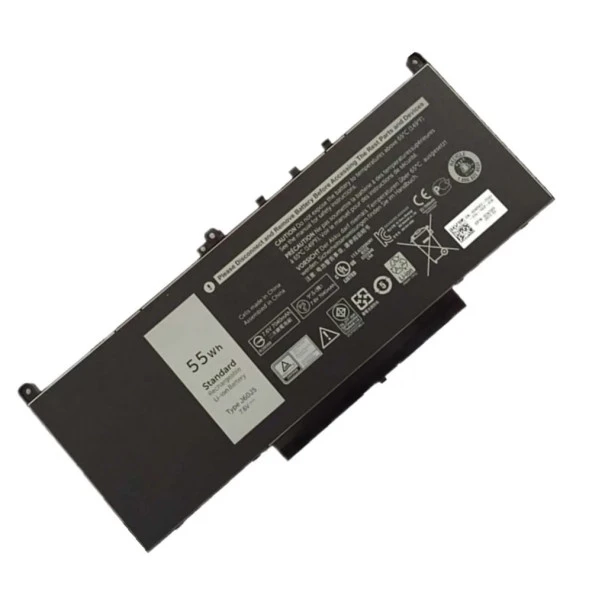 Dell Latitude E7270 E7470 P26S P61G P61G001 J60J5 Notebook Bataryası - Laptop Pili / RDL-191 ürün görseli 1
