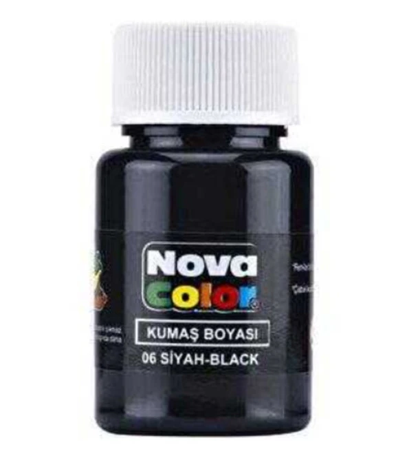 Nova Color Kumaş Boyası 35 Cc Siyah - 2 adet ürün görseli 1