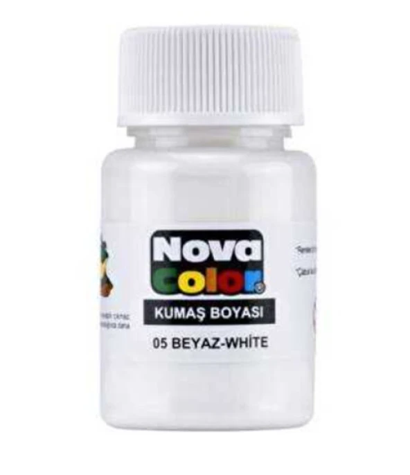 Nova Color Kumaş Boyası 35 Cc Beyaz - 2 adet ürün görseli 1