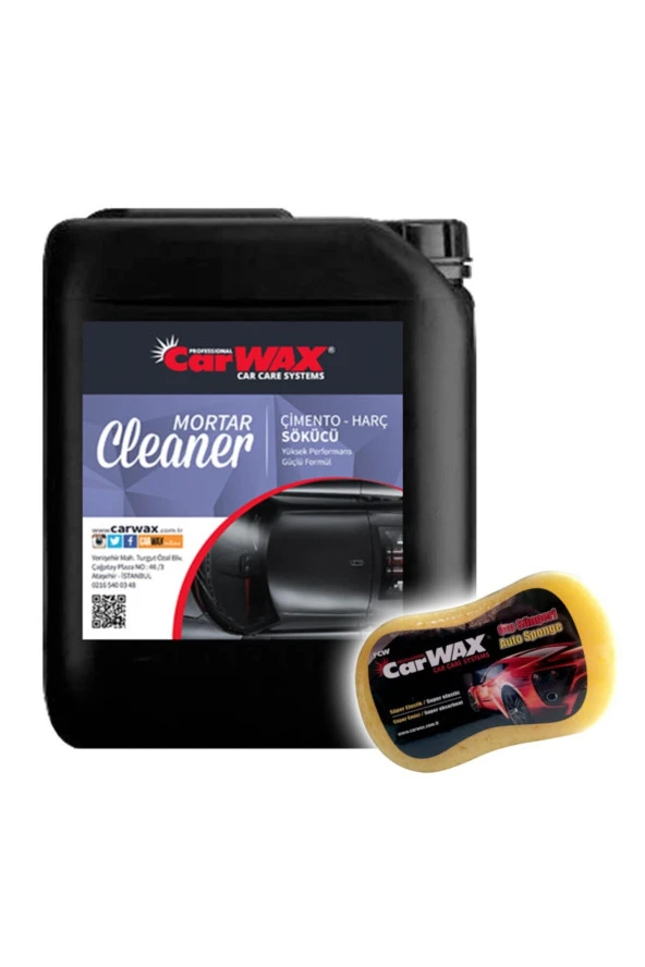 Carwax Çimento Harç Temizleyici - Mortar Cleaner - 5 Kg ürün görseli 1