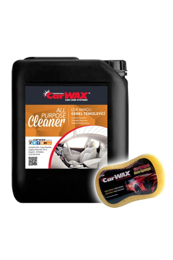 Carwax All Purpose Cleaner Genel Temizleyici- 5 Kg ürün görseli 1