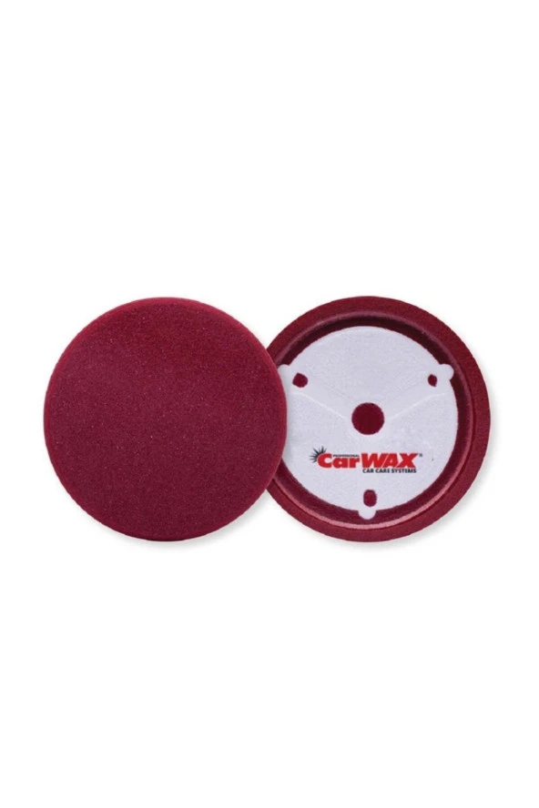 Carwax Pasta Süngeri Ped (bordo) 19 cm ürün görseli 1