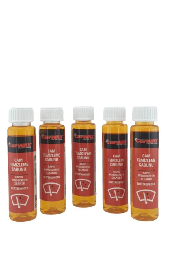 Carwax Cam Temizleme Sabunu-5 Adet ürün görseli 1