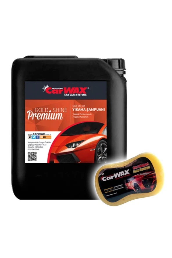 Carwax Premium Yıkama Şampuanı -Premium Shampoo -5 Kg ürün görseli 1
