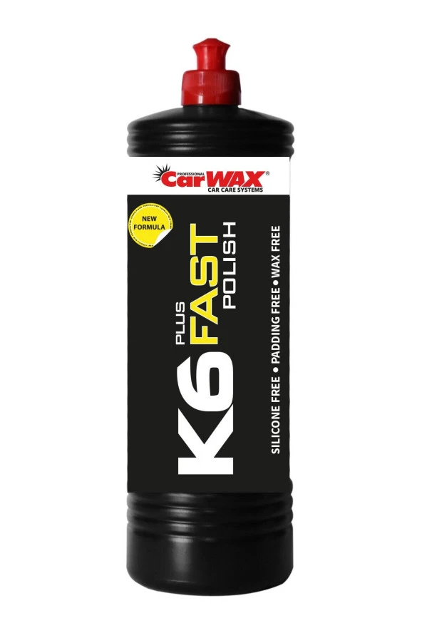 Carwax K6 Plus Orta Çizik Giderici Pasta - Fast Step Plus - 1 Kg ürün görseli 1