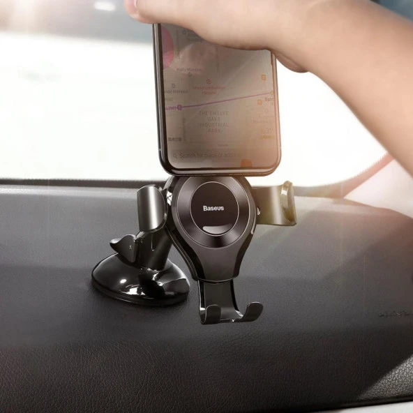 Baseus Osculum Type Gravity Araç İçi Telefon Tutucu Outlet - Resim 6