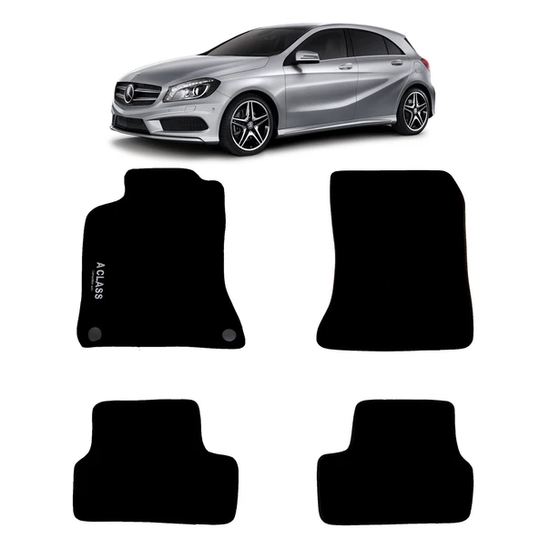 Rizline Mercedes A Serisi W176 2013-2018 Halı Paspas ürün görseli 1