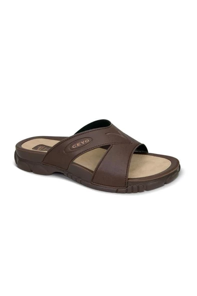 Ceyo 3200-1 Anatomik Taban Erkek Terlik Kahve 40-45 ürün görseli 1