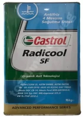 Castrol Radicool Kırmızı Antifriz 16 Lt ürün görseli 1
