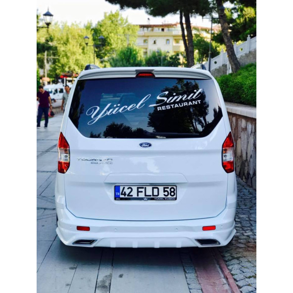 ford courier arka tampon eki - boyasız ham ürün görseli 1